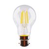 LED LAMP 4W BC NDL CLEAR DIM.    B2/1